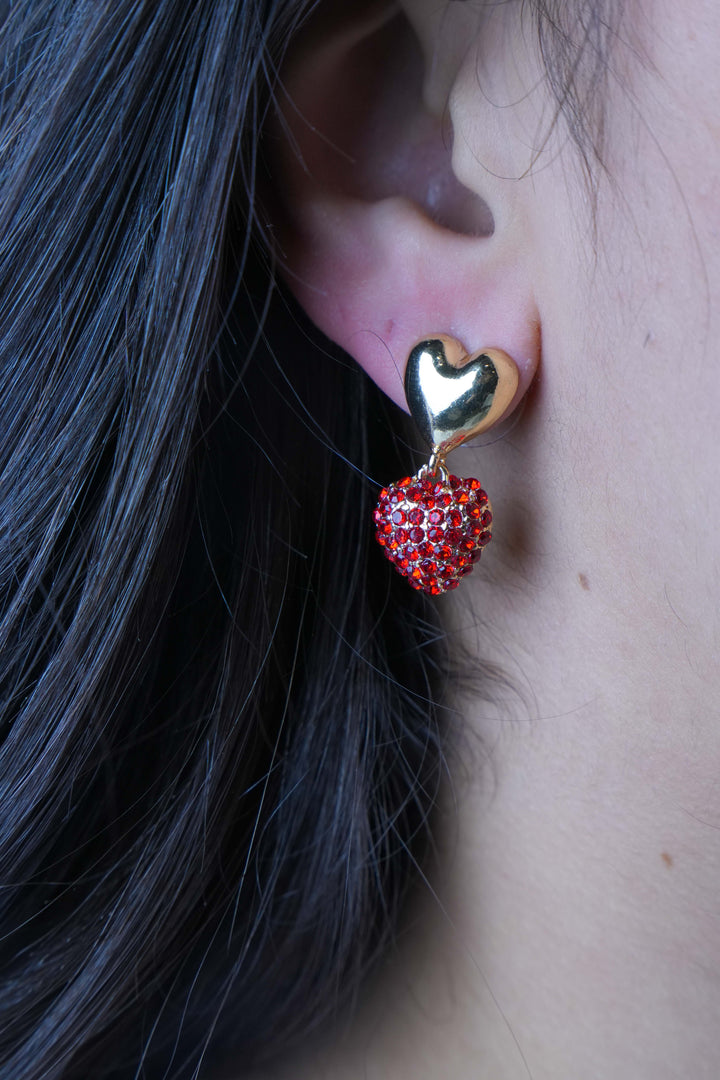 Rivo Double Heart Earrings