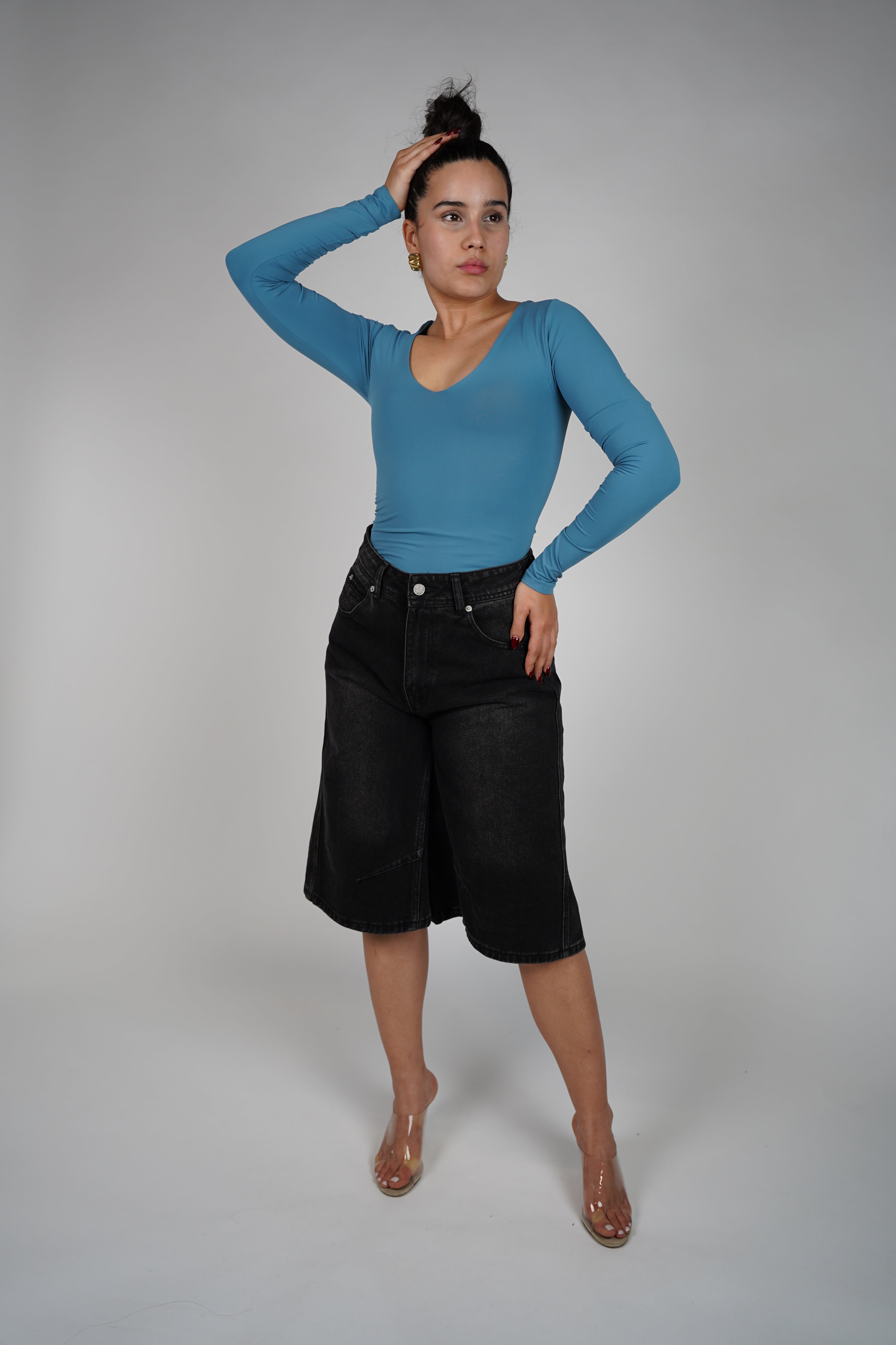 Temi Long Sleeve Basics – Ultra-Soft One-Size Essential