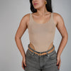 Lasa Highcut Tank Bodysuit – Seamless & Sleek Everyday Essential