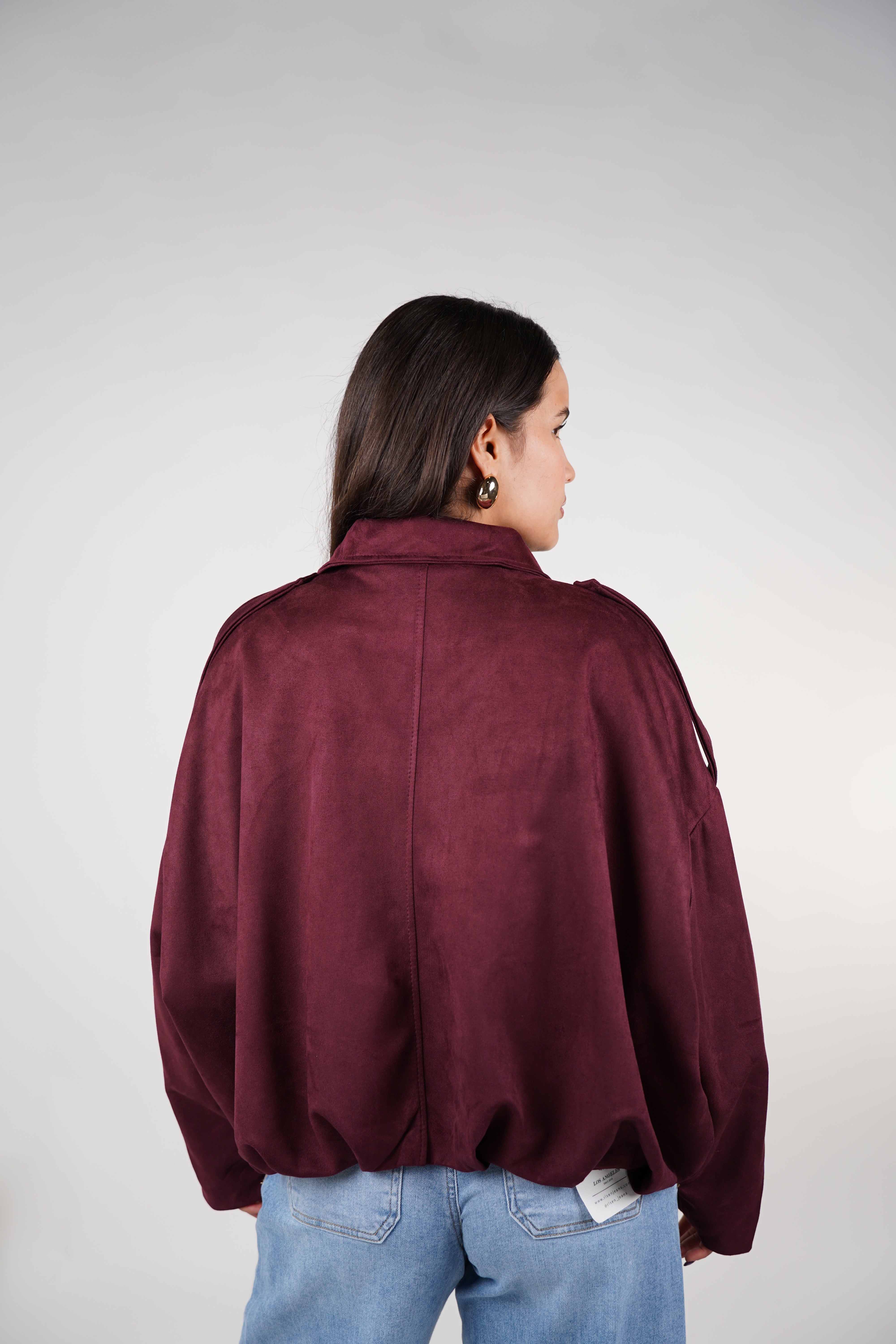 Palen Suede Zipup Jacket – Luxe Soft Touch, Effortless Chic
