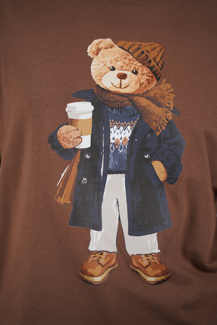 Nivora Bear T-Shirt – Cozy, Cute & Everyday Chic