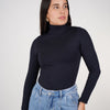 Tayla Basic Turtleneck Bodysuit – Sleek, Smooth & Essential
