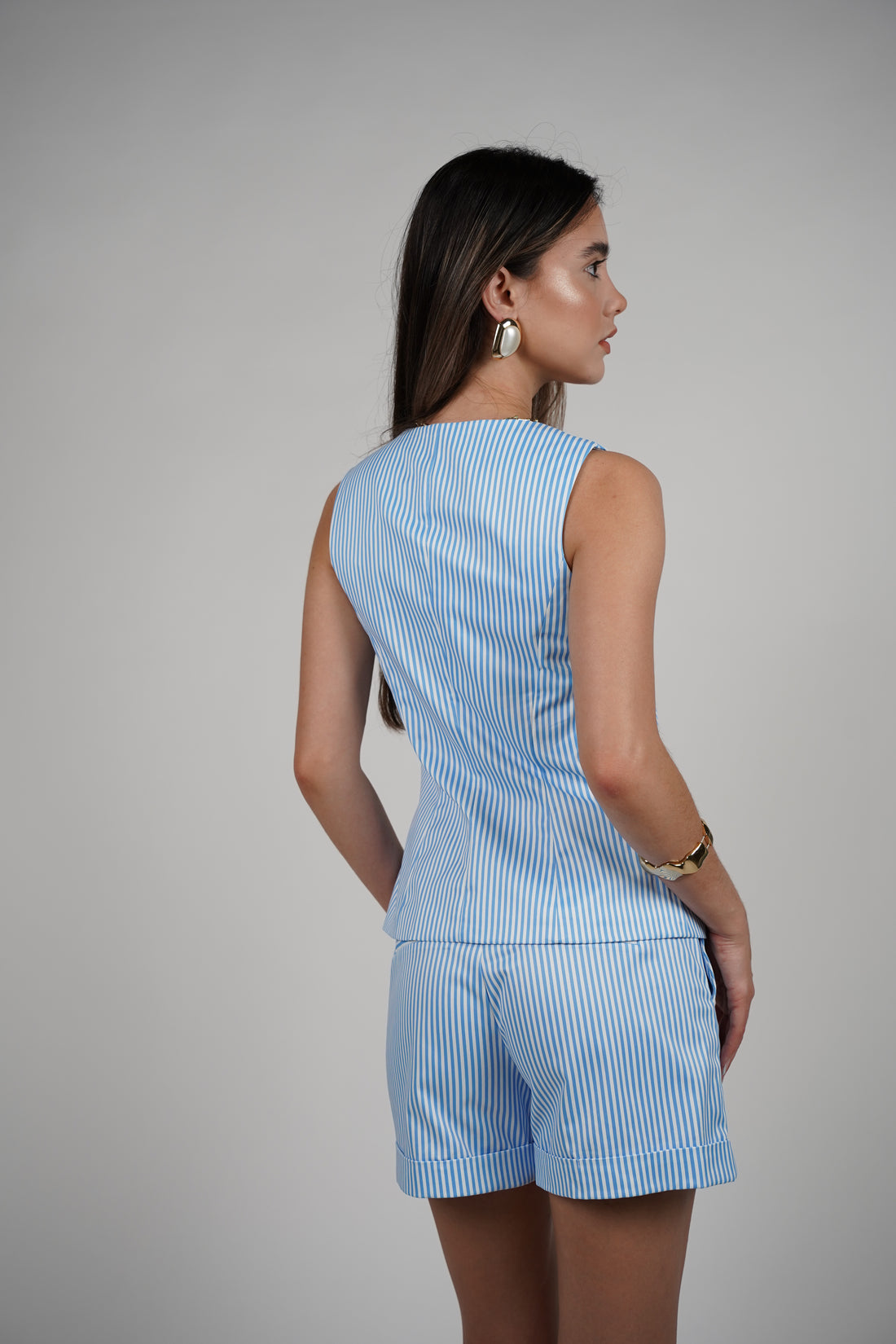 Elani Shorts Set – Striped Chic Summer Co-Ord