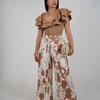 Zamiya Pants Set – Bold Wide-Leg Printed Duo
