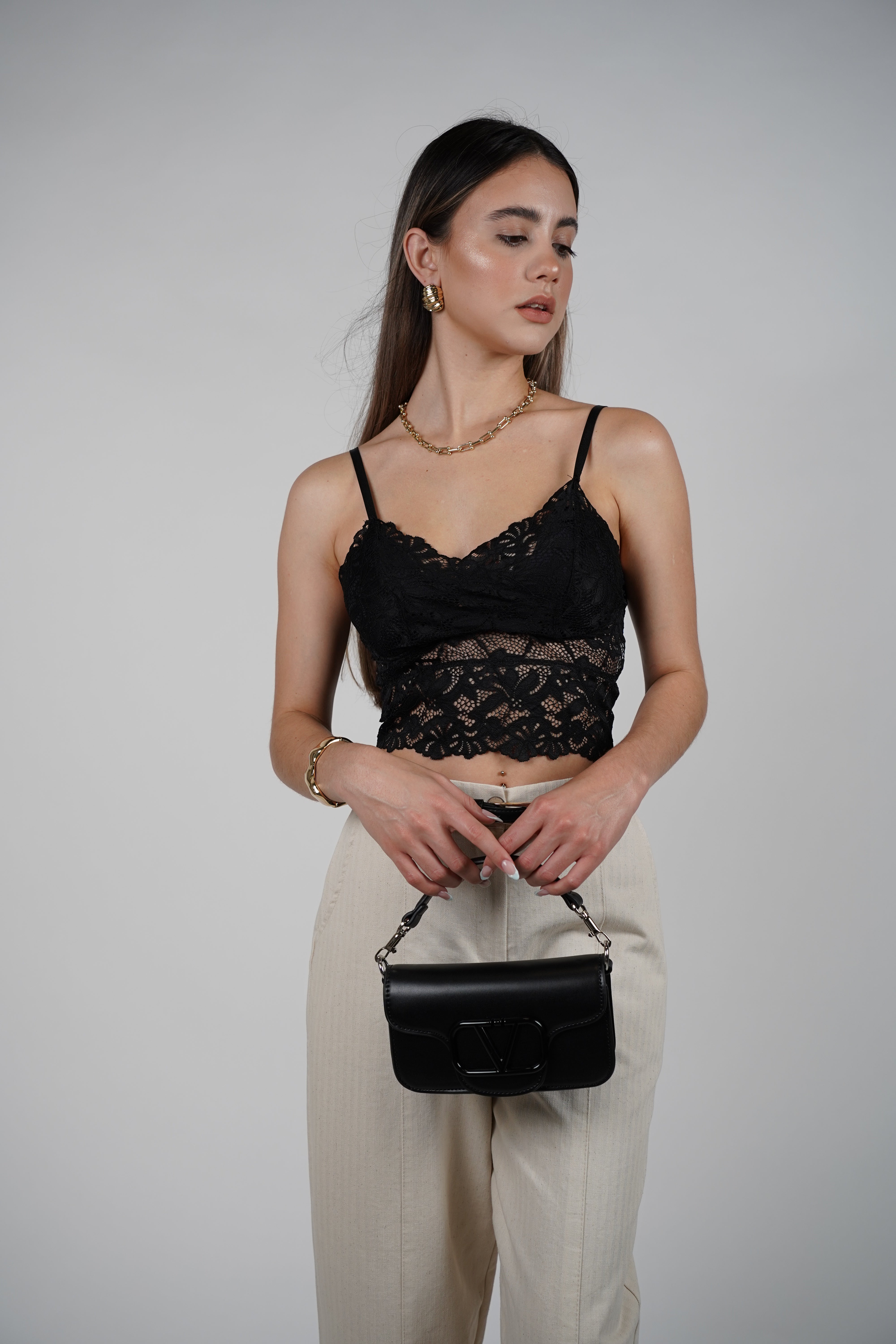 Rielle Lace Bralette – Elegant & Flirty Lace Top