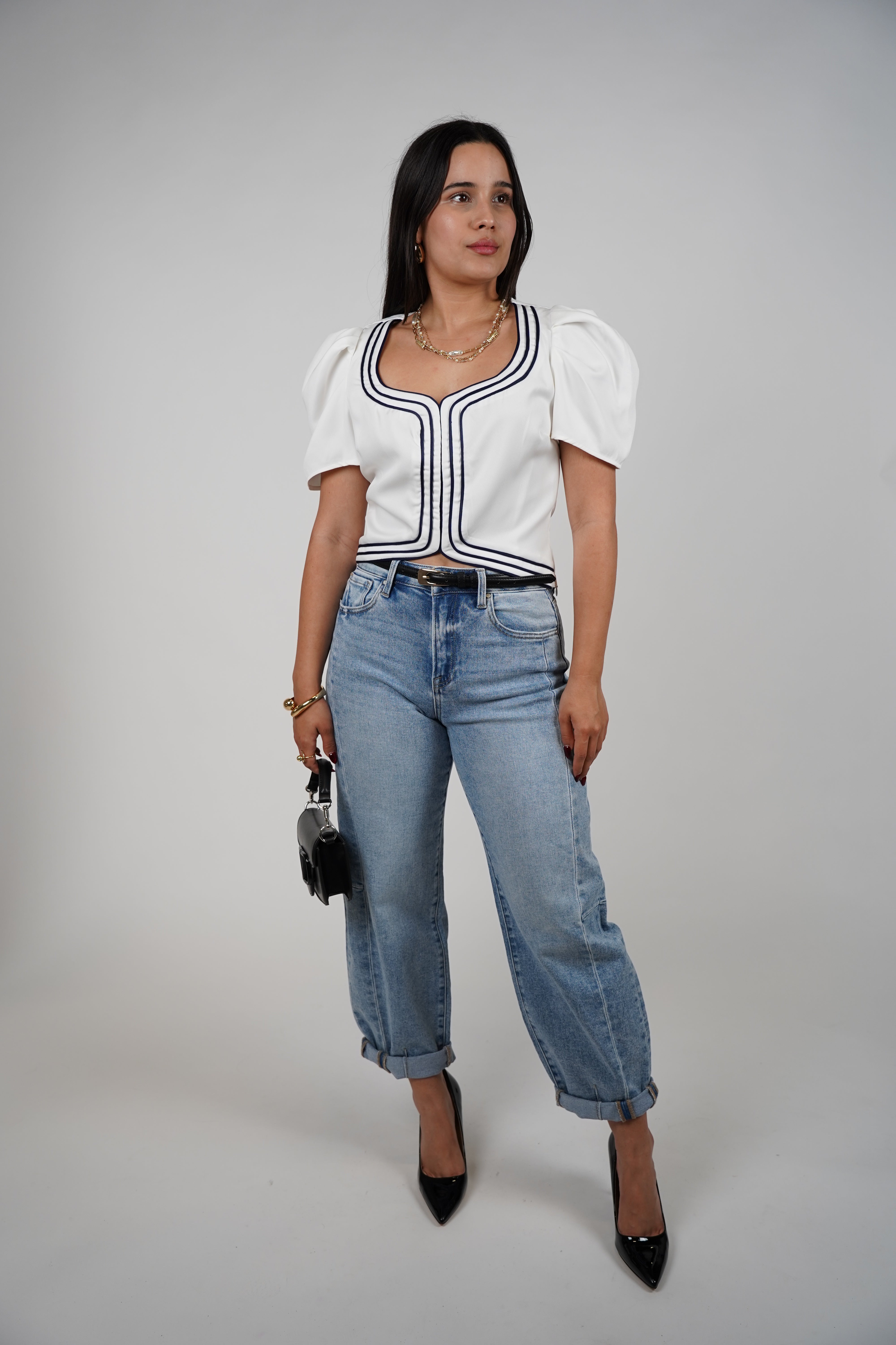 Larel Puff Sleeve Top – Vintage-Inspired Elegance with a Modern Twist