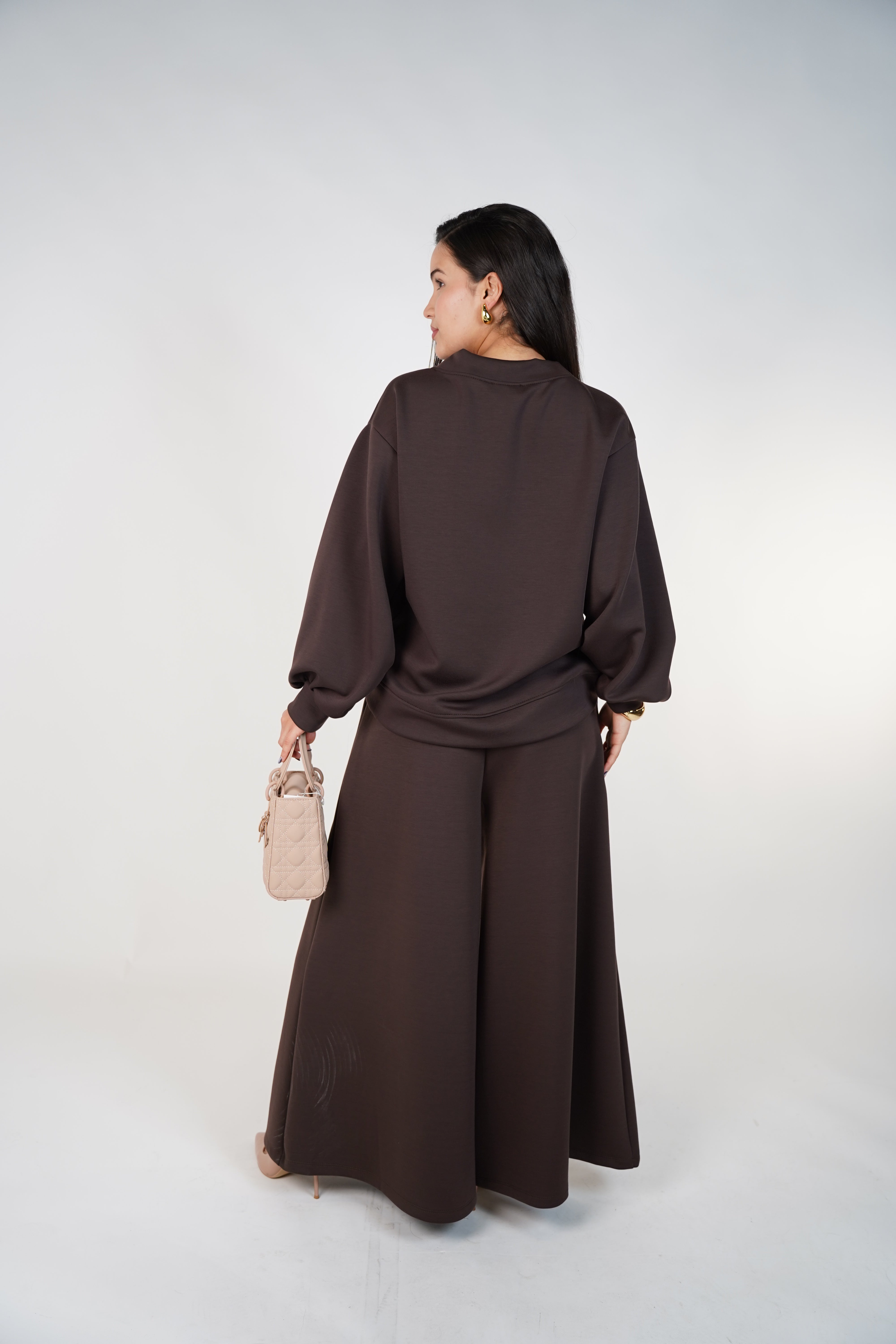 Aylin Pants Set – Cozy Wide-Leg Lounge Set for Women