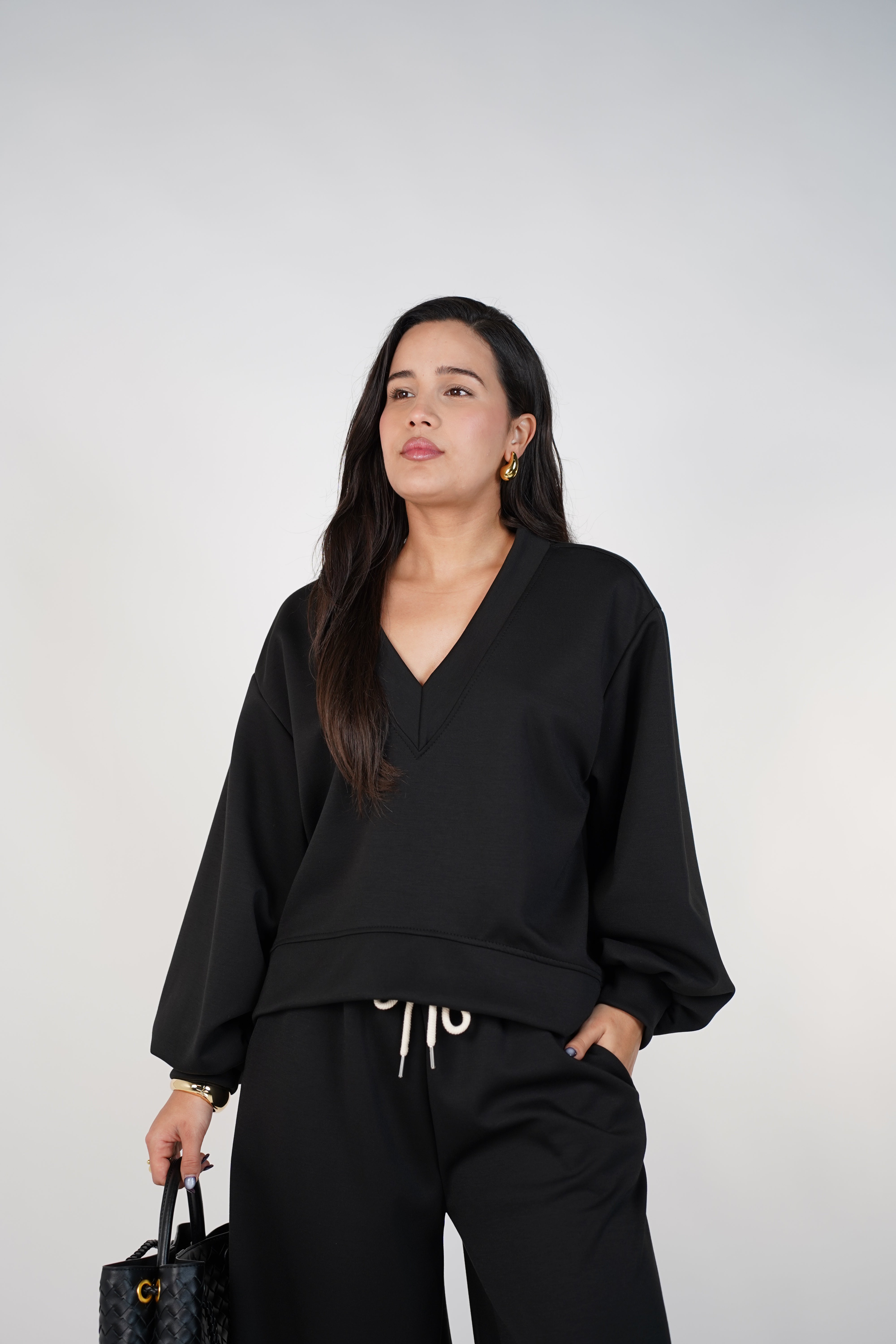 Aylin Pants Set – Cozy Wide-Leg Lounge Set for Women