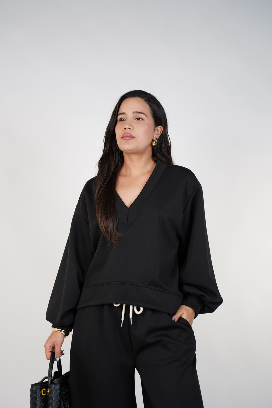 Aylin Pants Set – Cozy Wide-Leg Lounge Set for Women