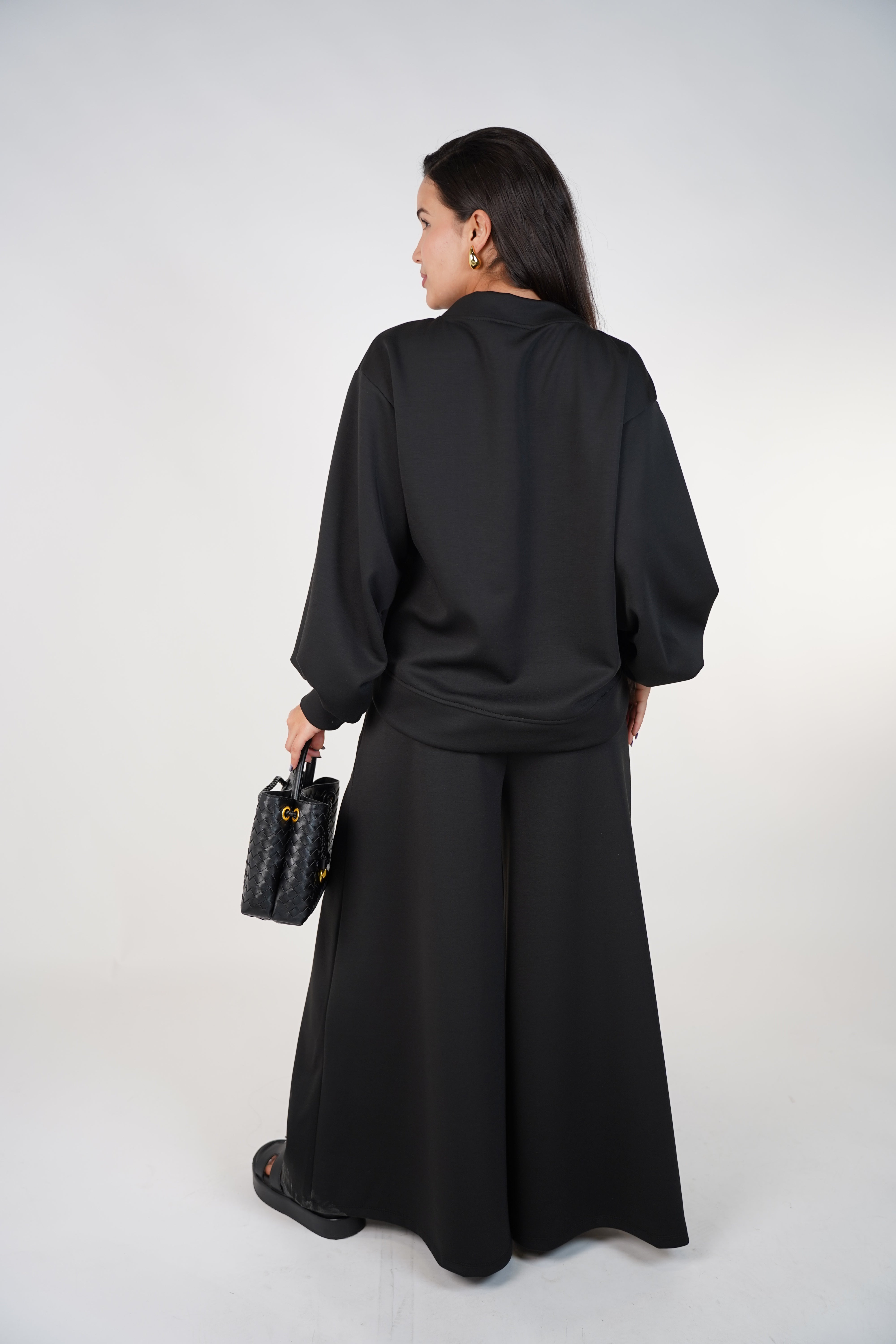 Aylin Pants Set – Cozy Wide-Leg Lounge Set for Women