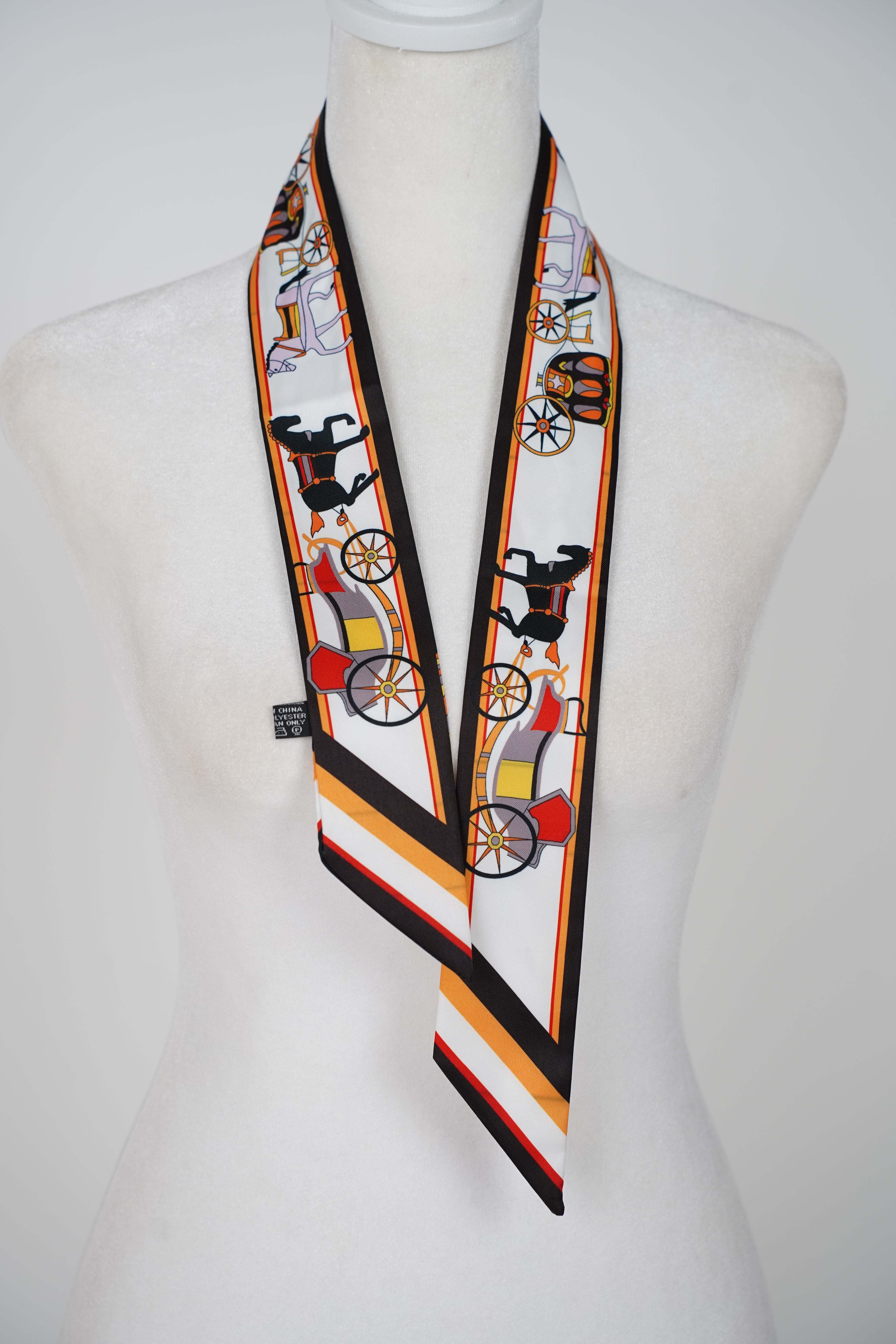 Parisian Twilly – Versatile Mini Scarf for Neck, Hair, or Bags