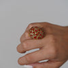 Calen Chunky Ring – Dazzling Bold Elegance in Every Detail