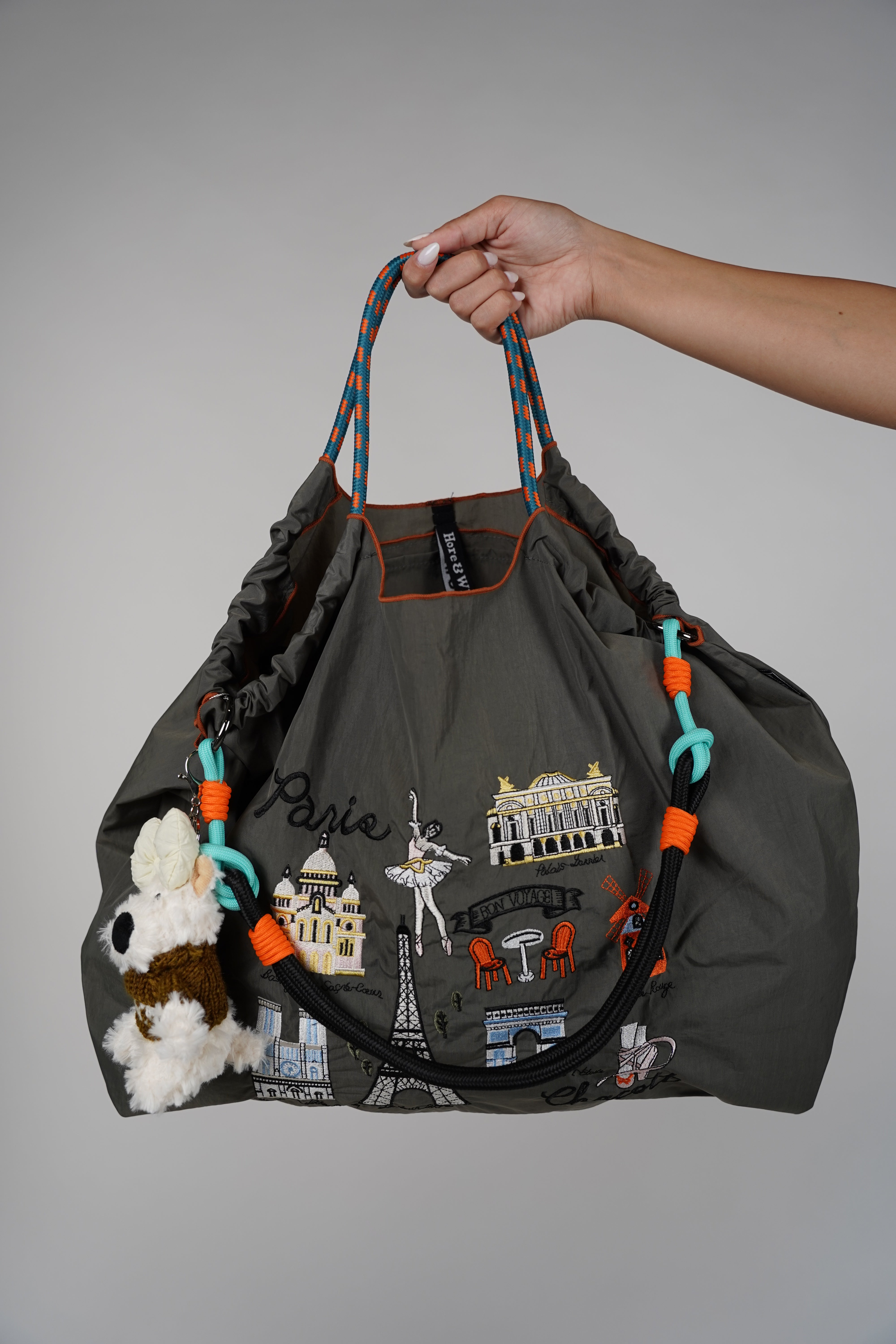 Lionrin Nylon Tote Bags – Parisian Fun Meets Everyday Function