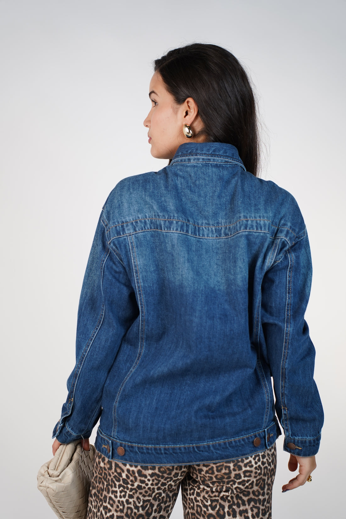 Havini Oversized Denim Jacket – Classic Relaxed Everyday Layer