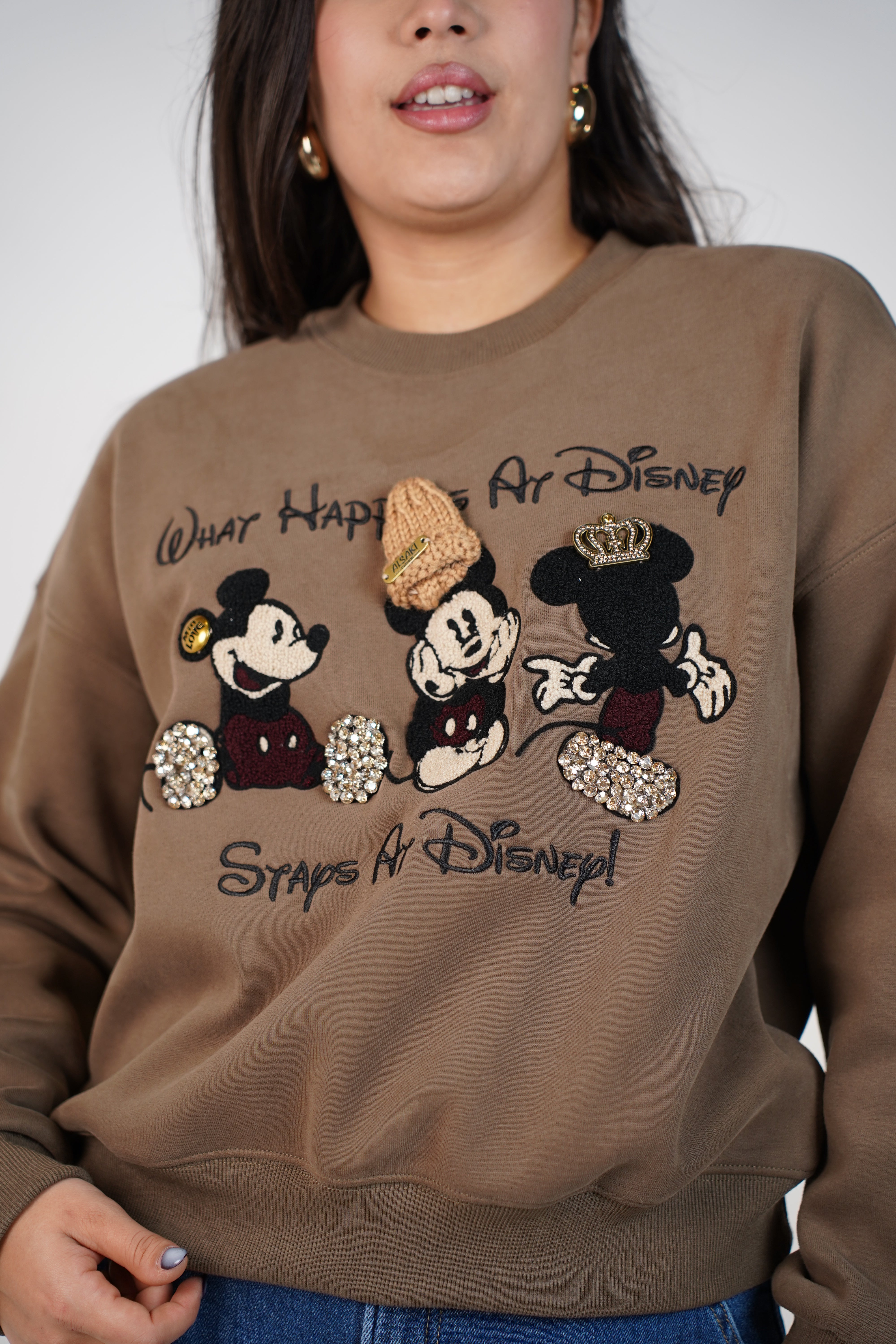 Alaskan Mickey Sweater – Cozy Nostalgia with a Playful Twist