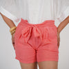 Suma Linen Shorts – Tie-Waist Comfort in Earthy Neutrals