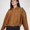 Yavine Suede Jacket – Luxe Soft Oversized Suede Layer