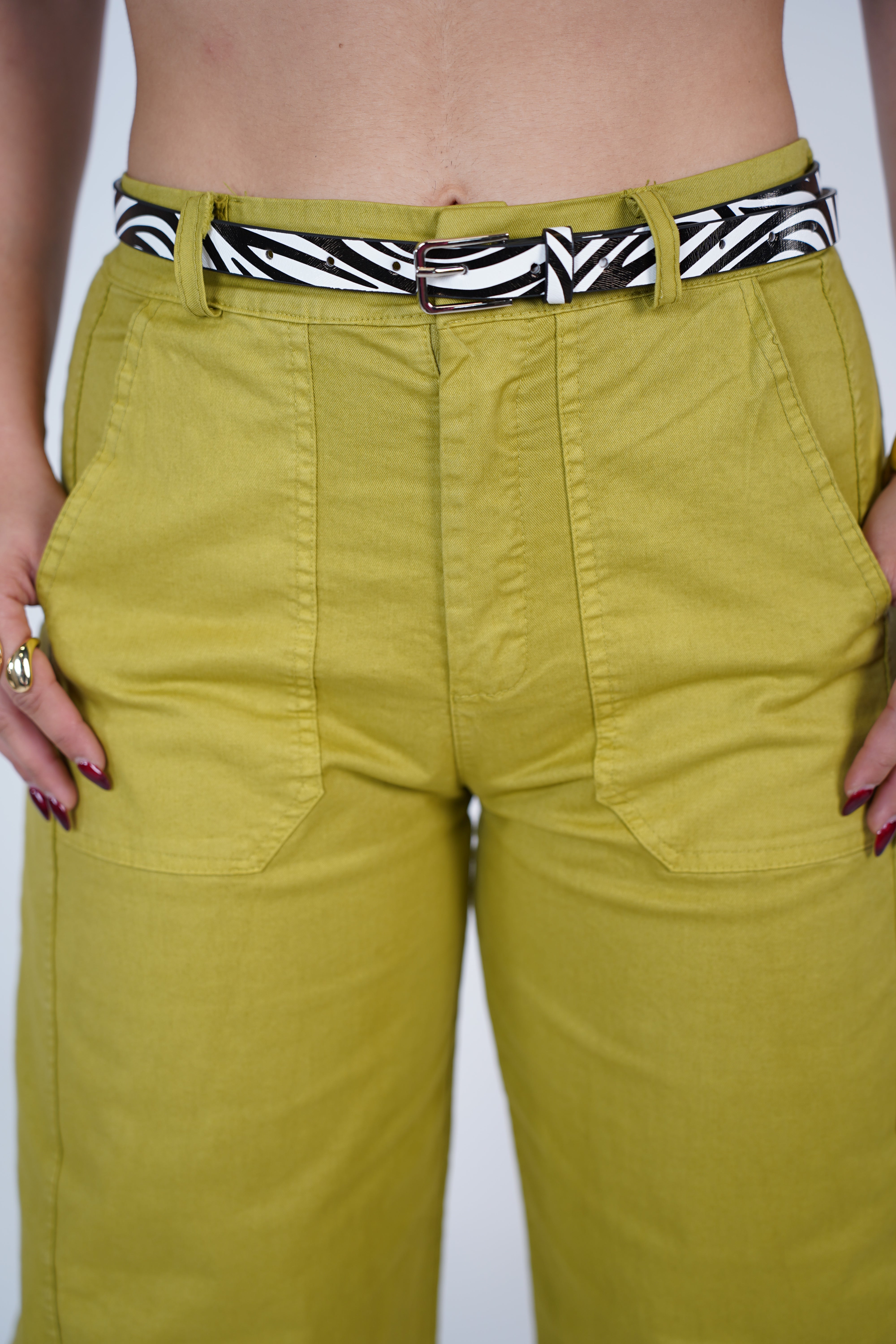 Elua Animal Print Belt – Bold Zebra Accent Belt