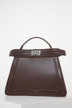Bolso de piel Solenne - Cartera elegante con asa superior