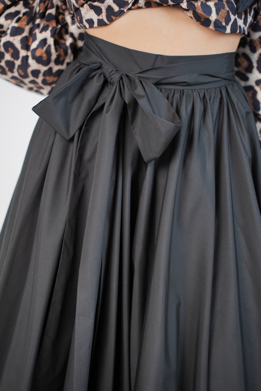 Elaris Belted Bubble Maxi Skirt – Voluminous Statement Skirt