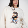 Teddlyn Double Bear Sweater – Playful Cozy Graphic Knit