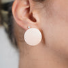 Cezel Stud Earring – Minimal Boldness in Every Hue