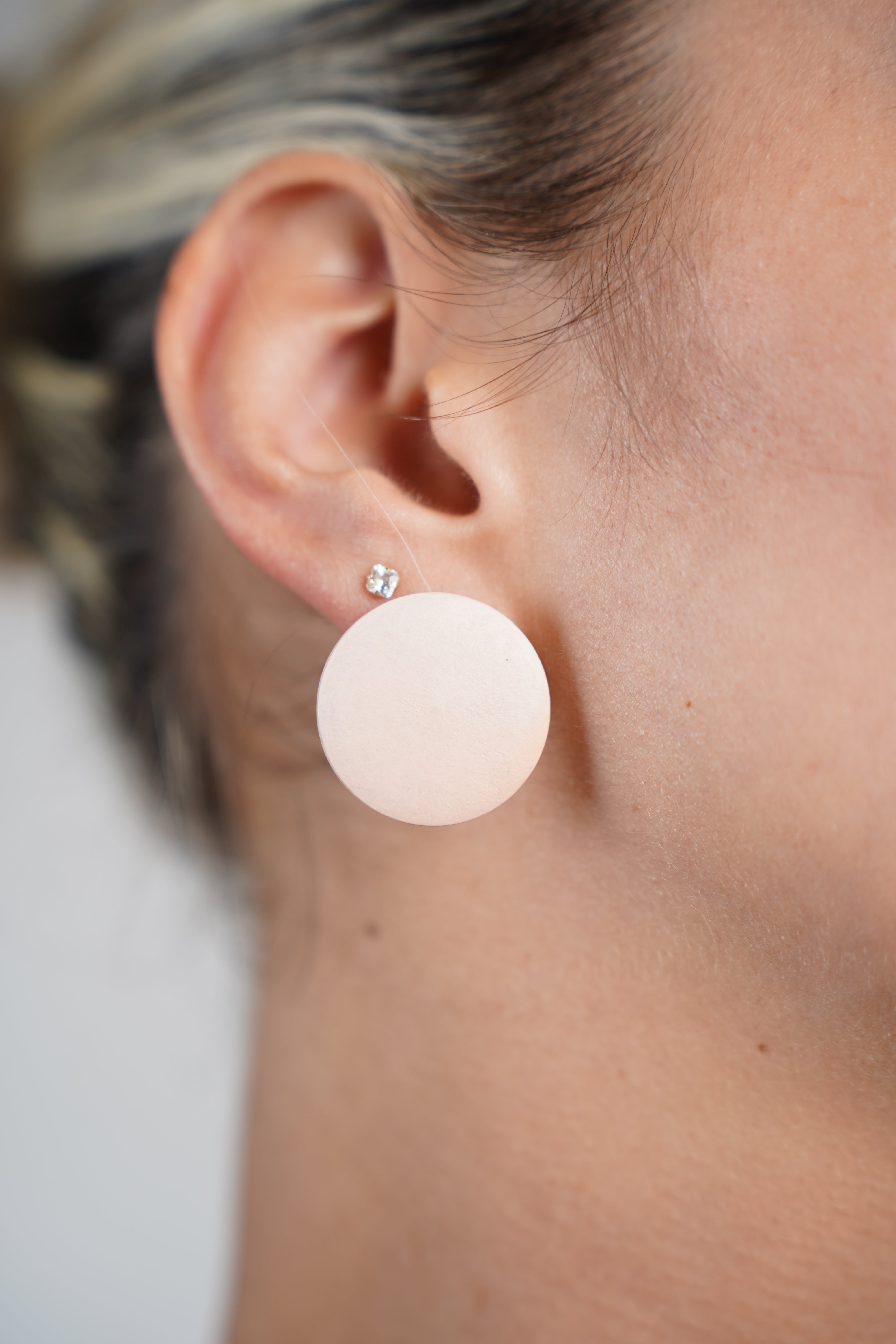 Cezel Stud Earring – Minimal Boldness in Every Hue