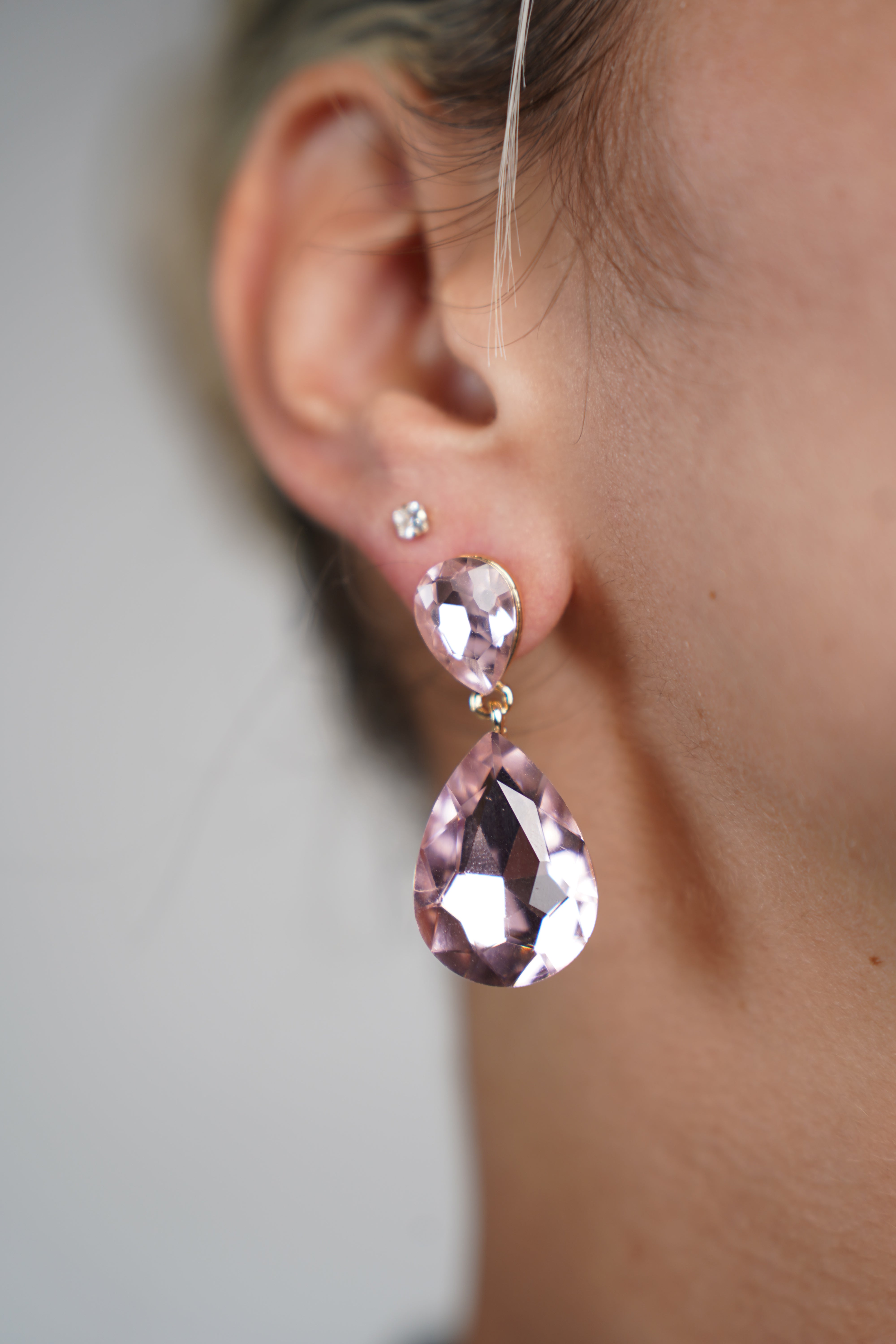 Luvia Elegant Earrings – Dazzling Teardrop Crystal Glam
