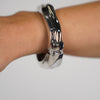 Myla Swivel Bracelet – Sleek Gold Twist Bangle