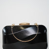 Talia Elegant Clutch – Luxe Shine in Gold or Black