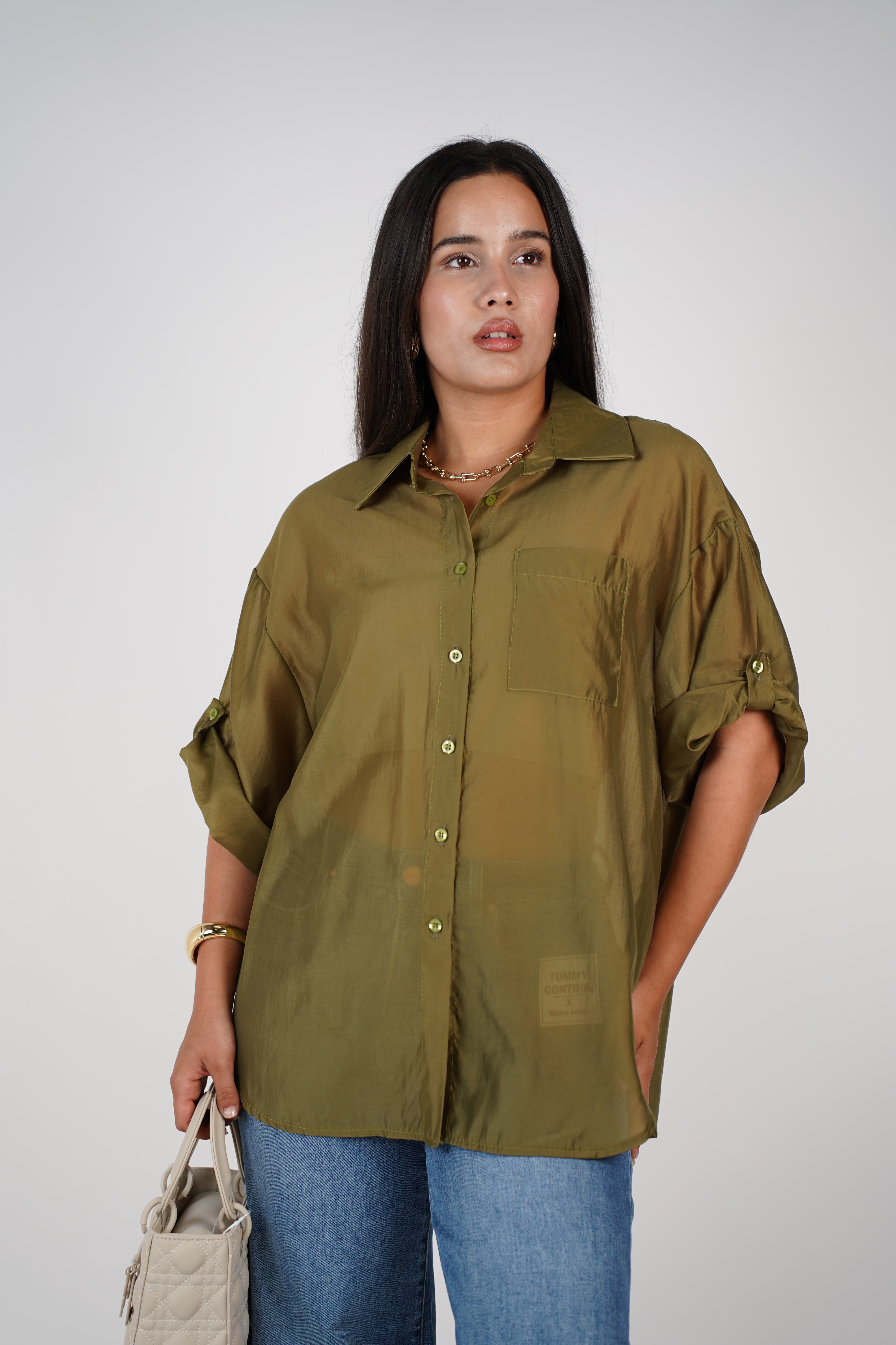 Lira Sheer Blouse – Lightweight, Versatile & Effortlessly Chic