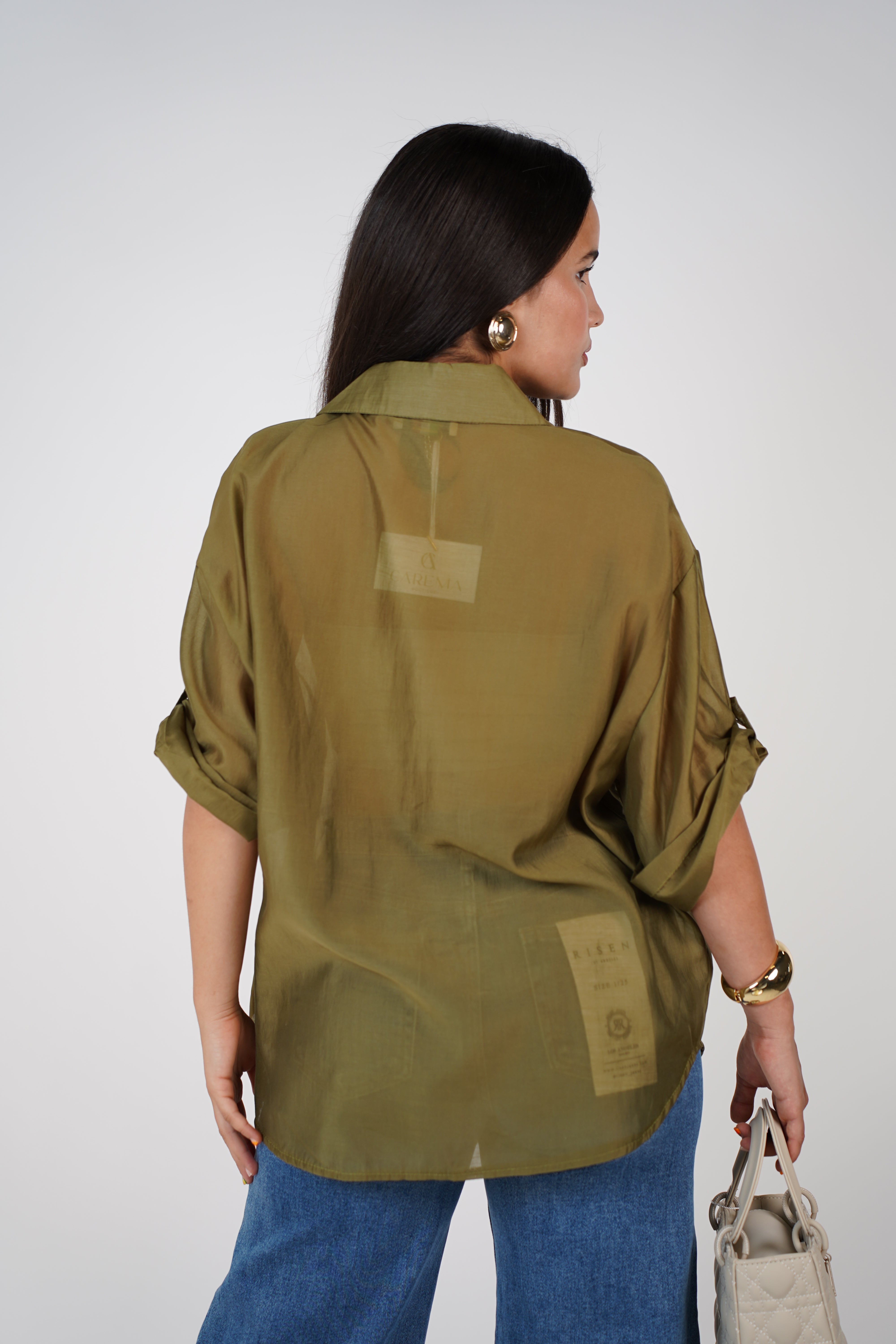 Lira Sheer Blouse – Lightweight, Versatile & Effortlessly Chic