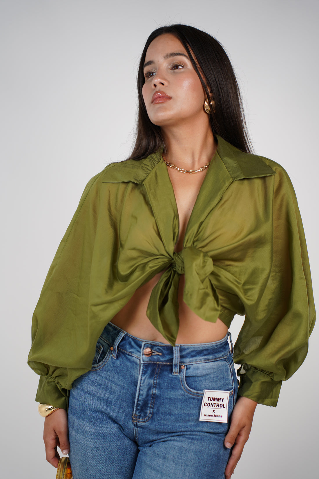 Jena Sheer Blouse – Bold, Light, and Breezy
