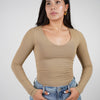 Temi Long Sleeve Basics – Ultra-Soft One-Size Essential