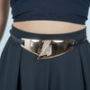 Firia Belt – Sleek Modern Metal Accent Waist Belt