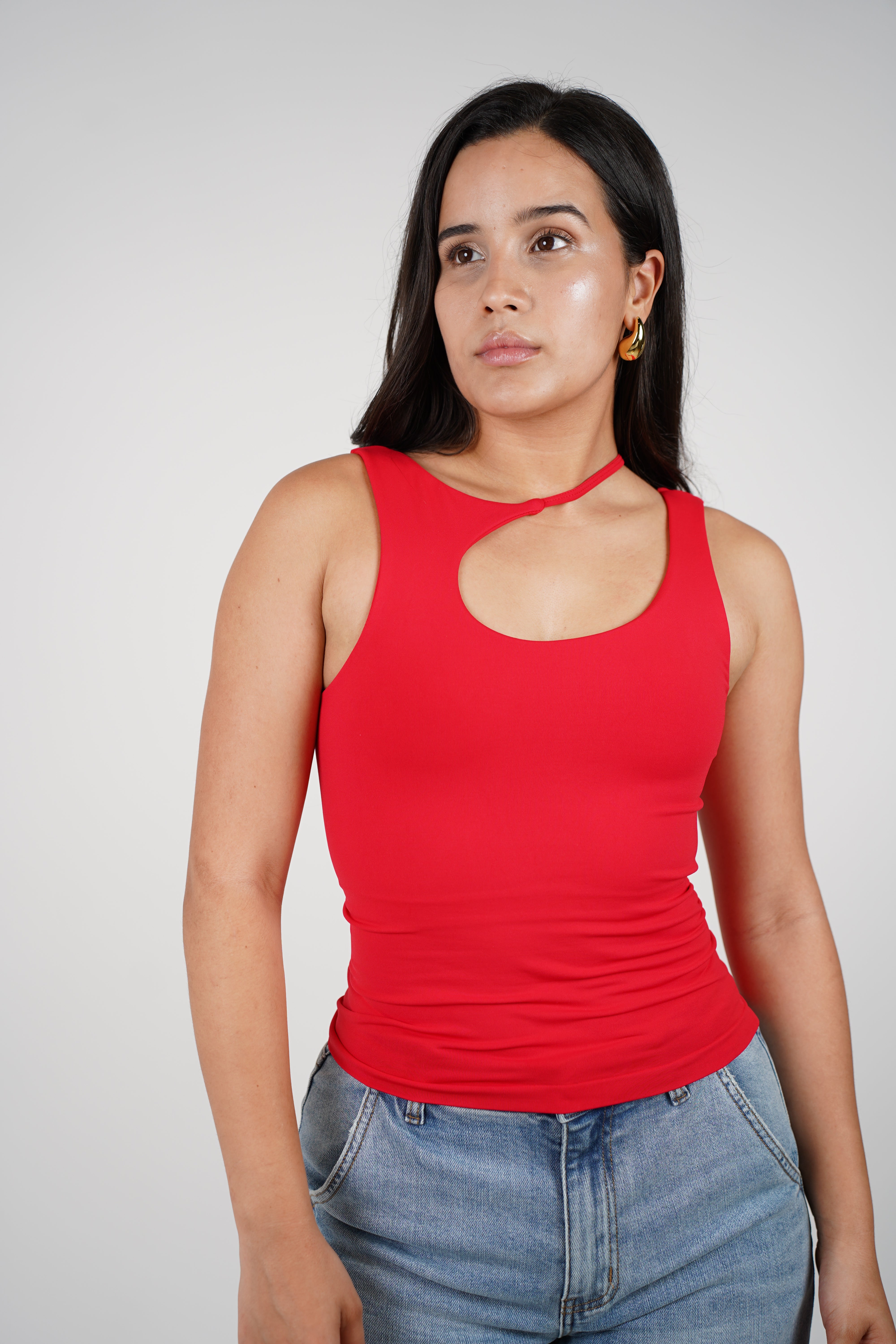 Zalix Asymmetrical Basic Top – Modern Twist, Everyday Comfort