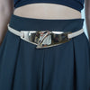 Firia Belt – Sleek Modern Metal Accent Waist Belt