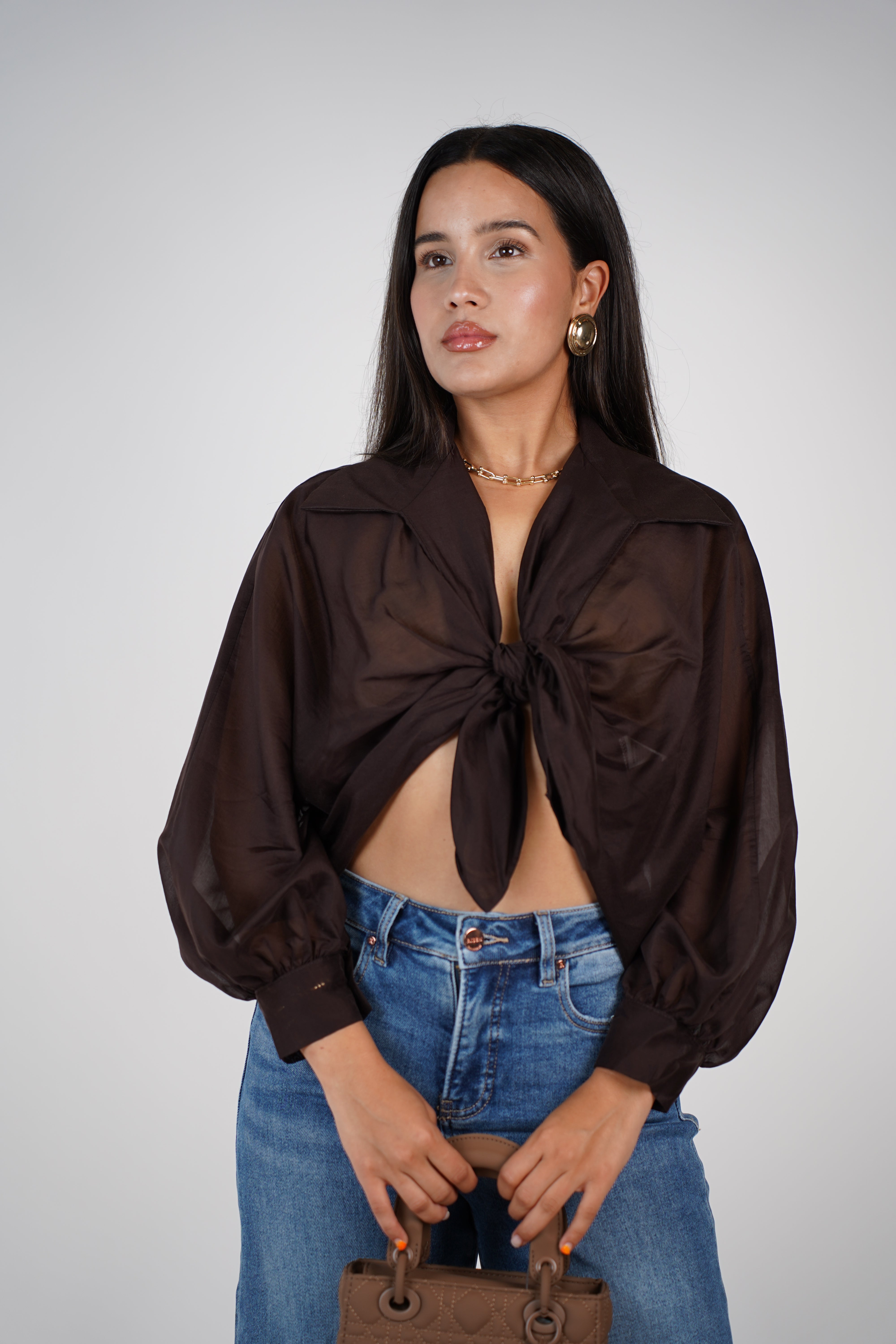 Jena Sheer Blouse – Bold, Light, and Breezy