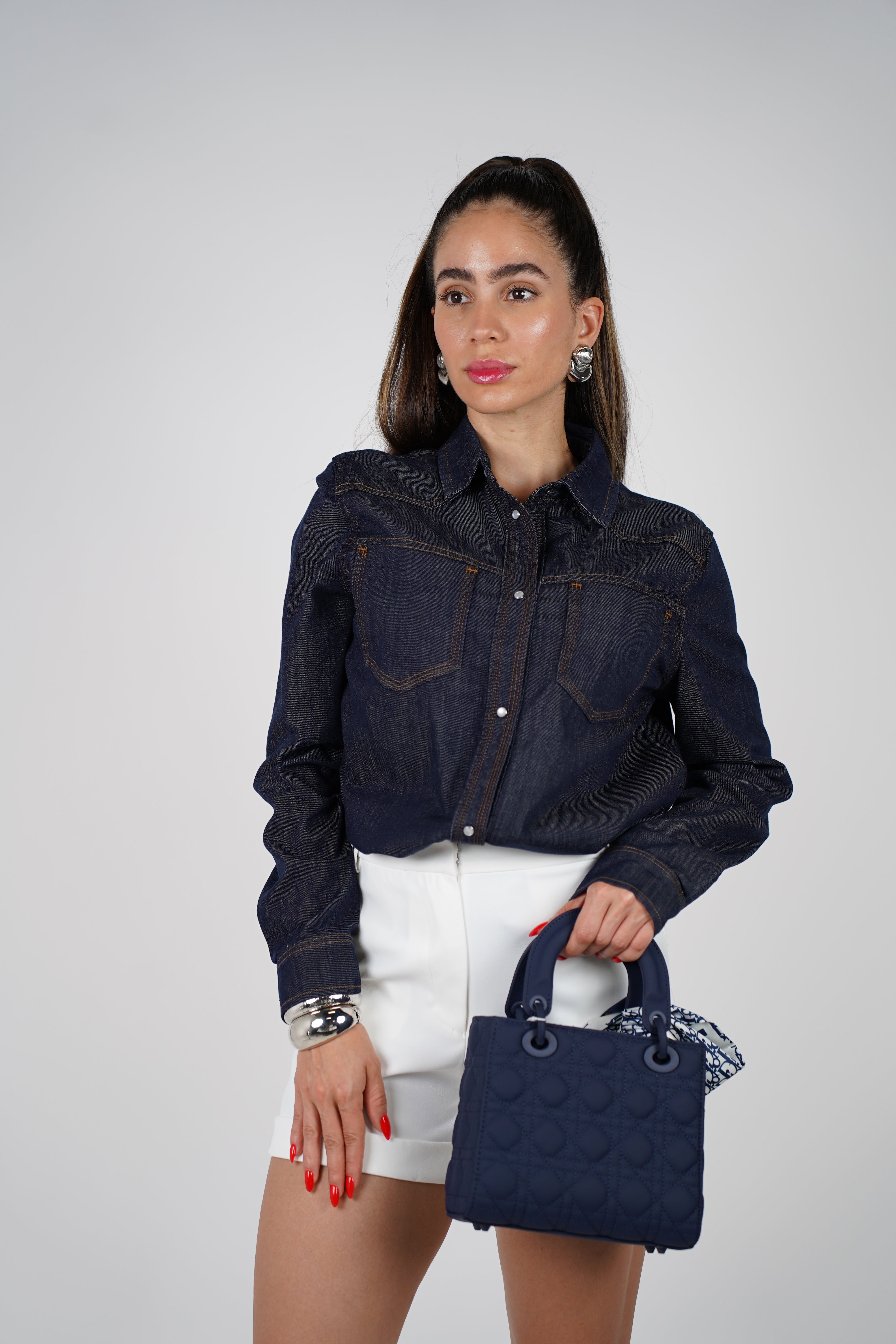 Zirel Denim Button Down – Classic Western Edge