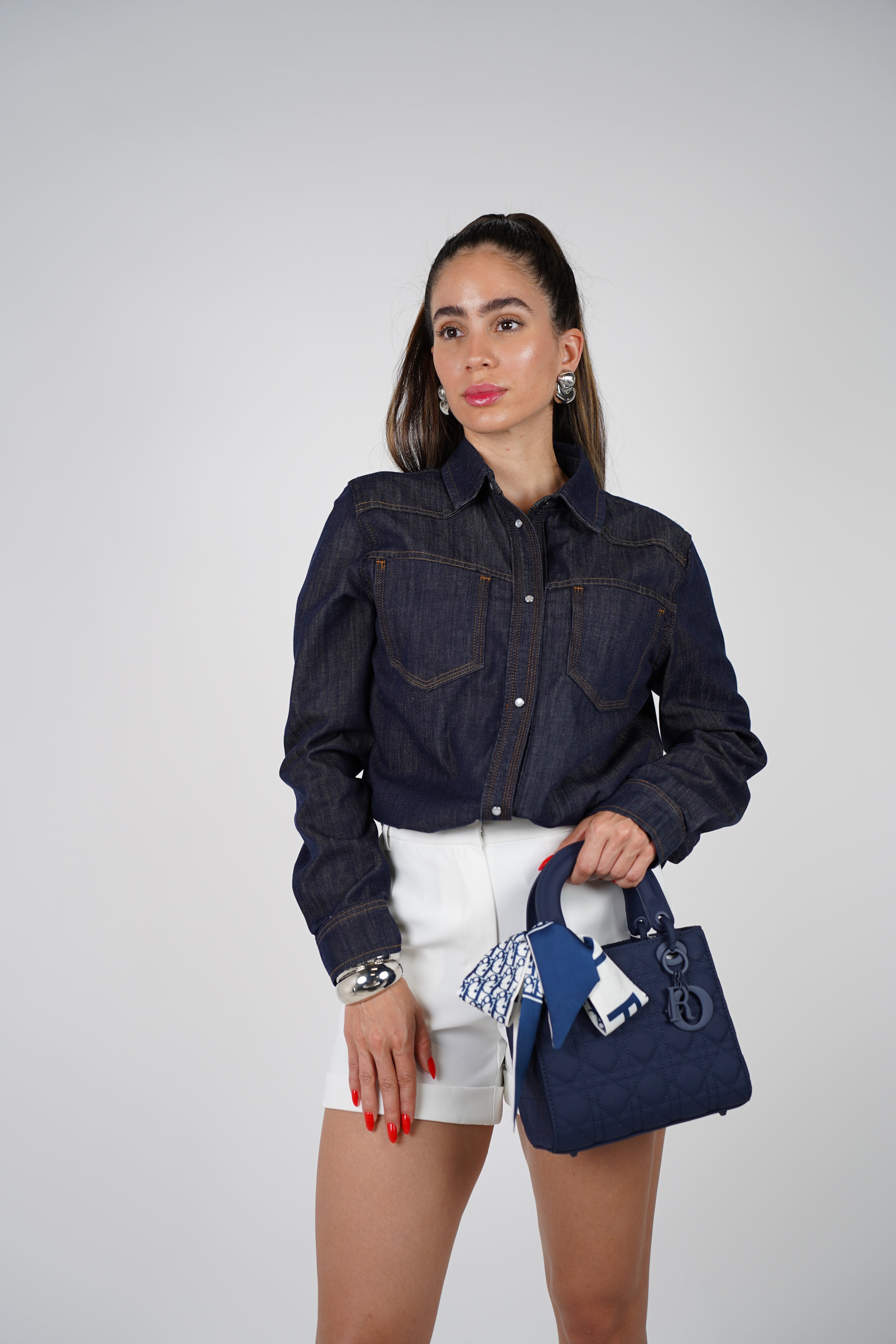 Zirel Denim Button Down – Classic Western Edge