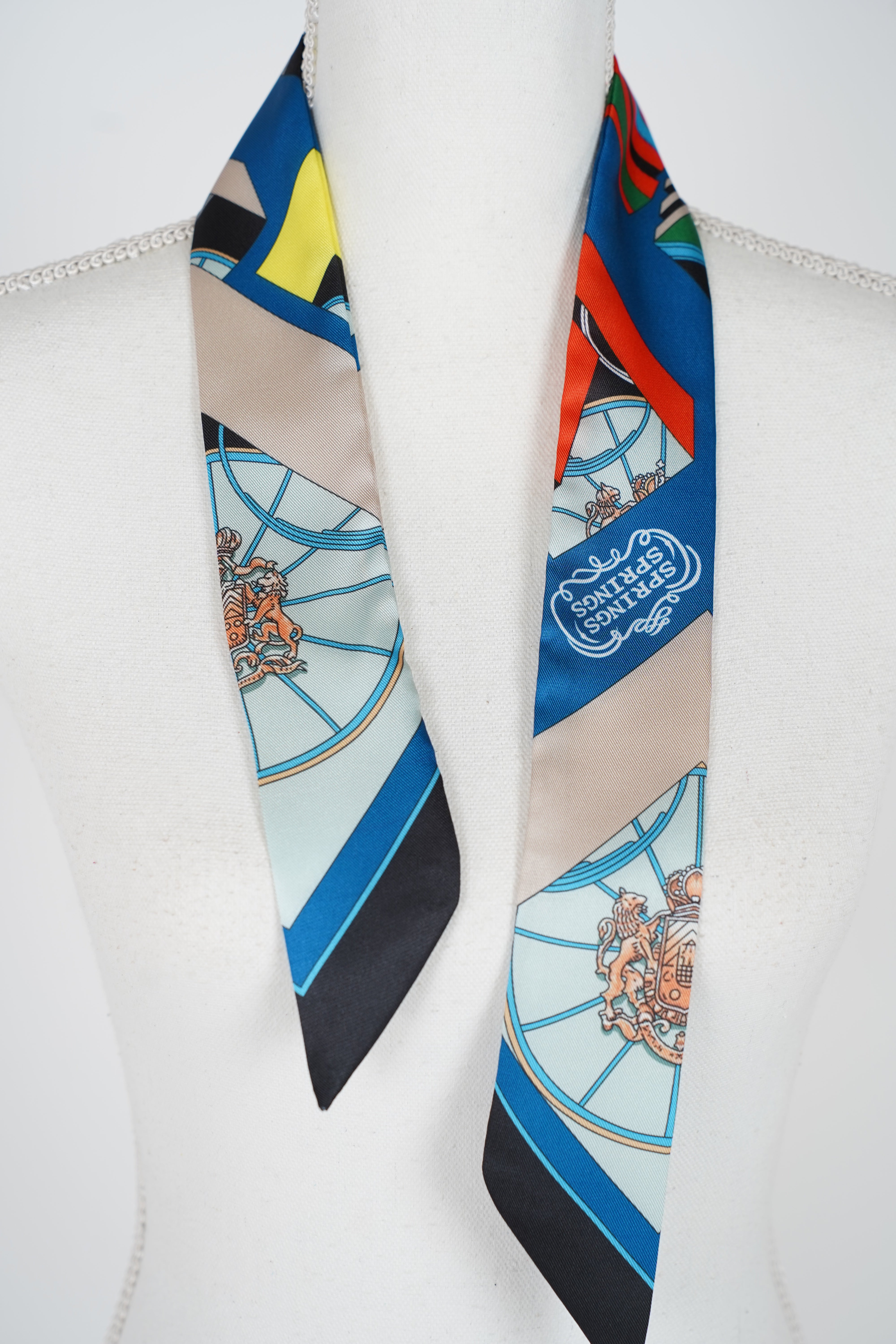 Parisian Twilly – Versatile Mini Scarf for Neck, Hair, or Bags