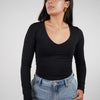Temi Long Sleeve Basics – Ultra-Soft One-Size Essential