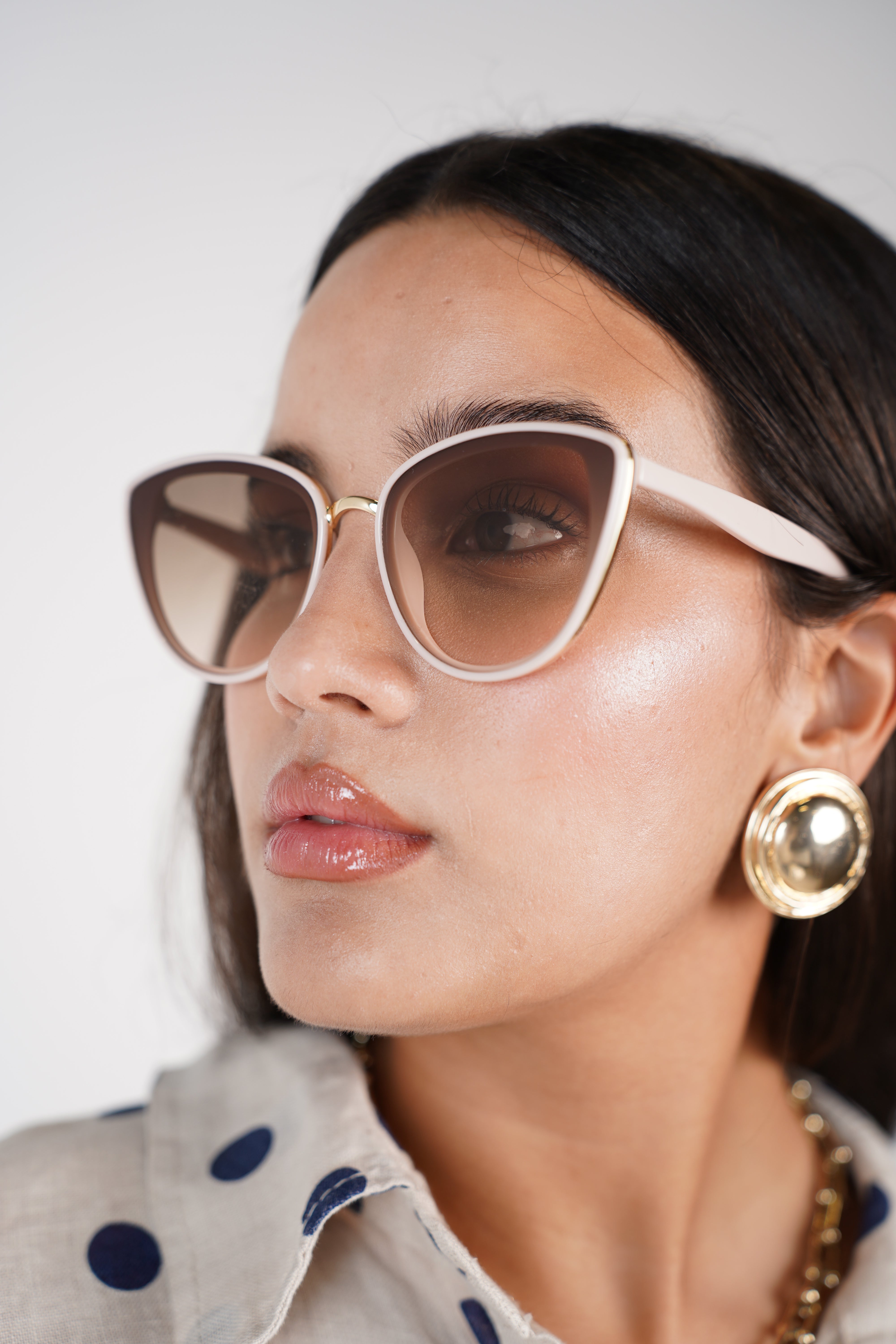 Vela Cateye Sunglasses – Gradient Lenses