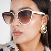 Vela Cateye Sunglasses – Gradient Lenses