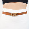 Whip Reversible Belt – Dual-Sided Gold Buckle Waist Belt