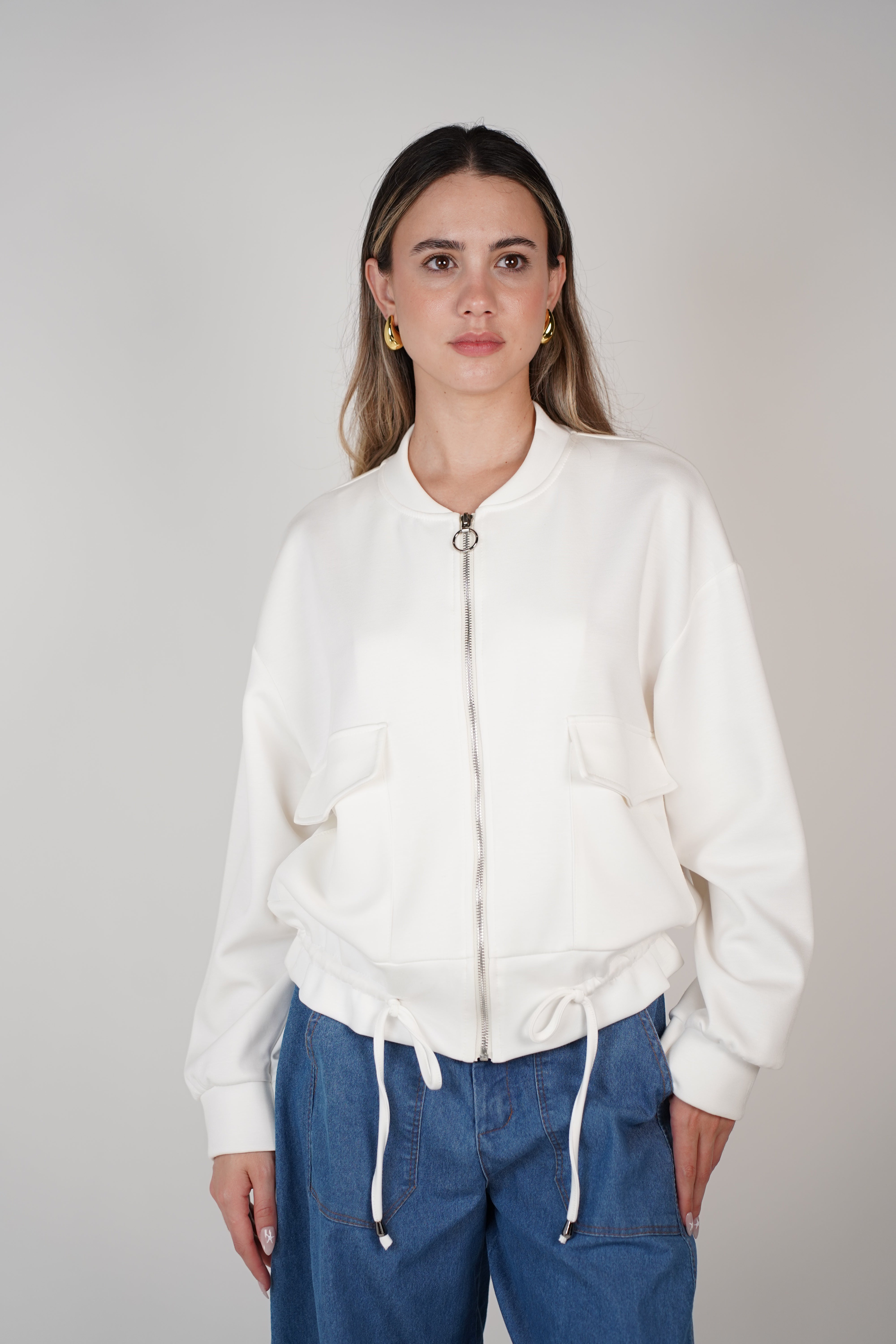 Yalitza Jacket – Sleek Utility with a Feminine Touch