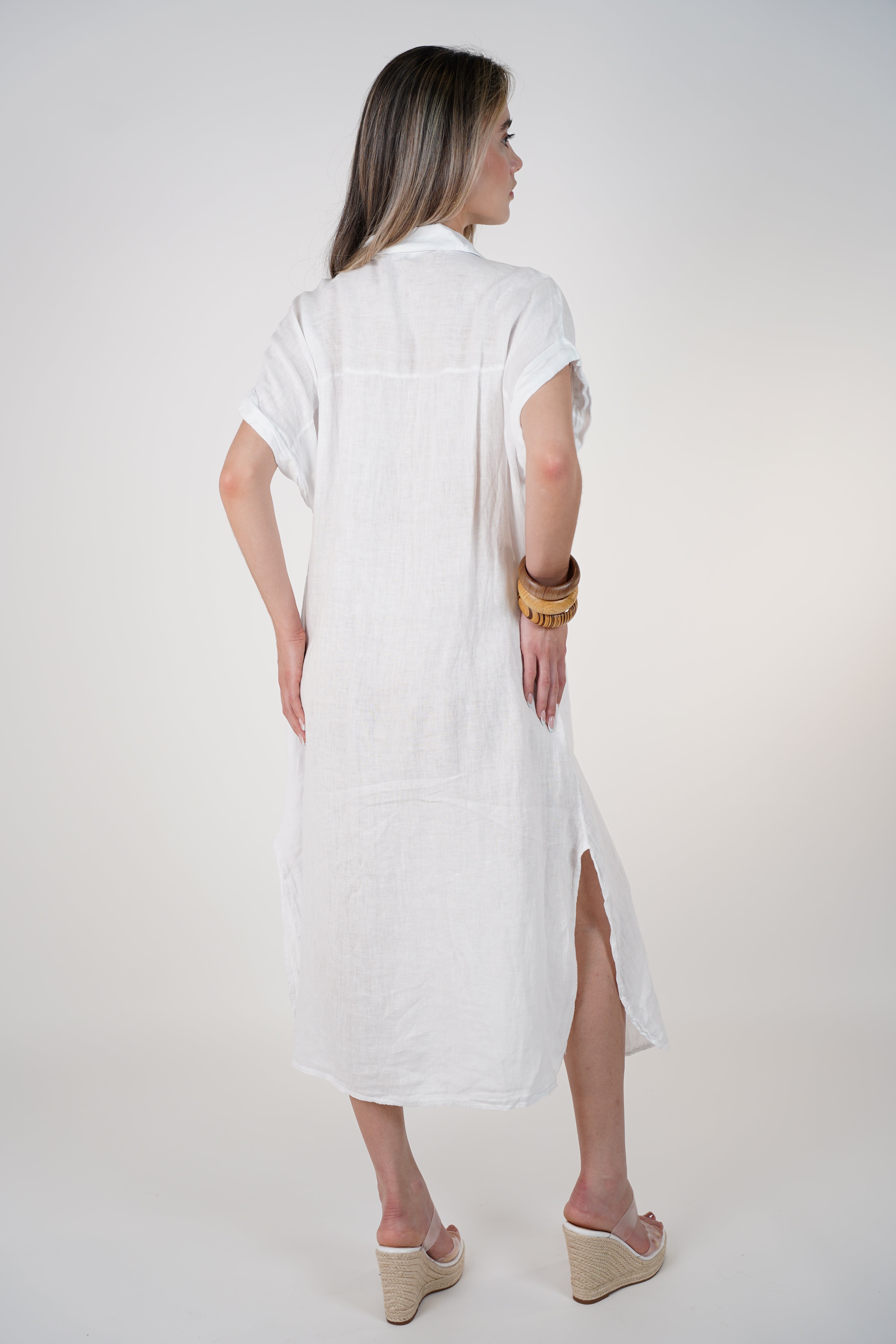 Tais Maxi Linen Dress – Breezy, Effortless, and Chic