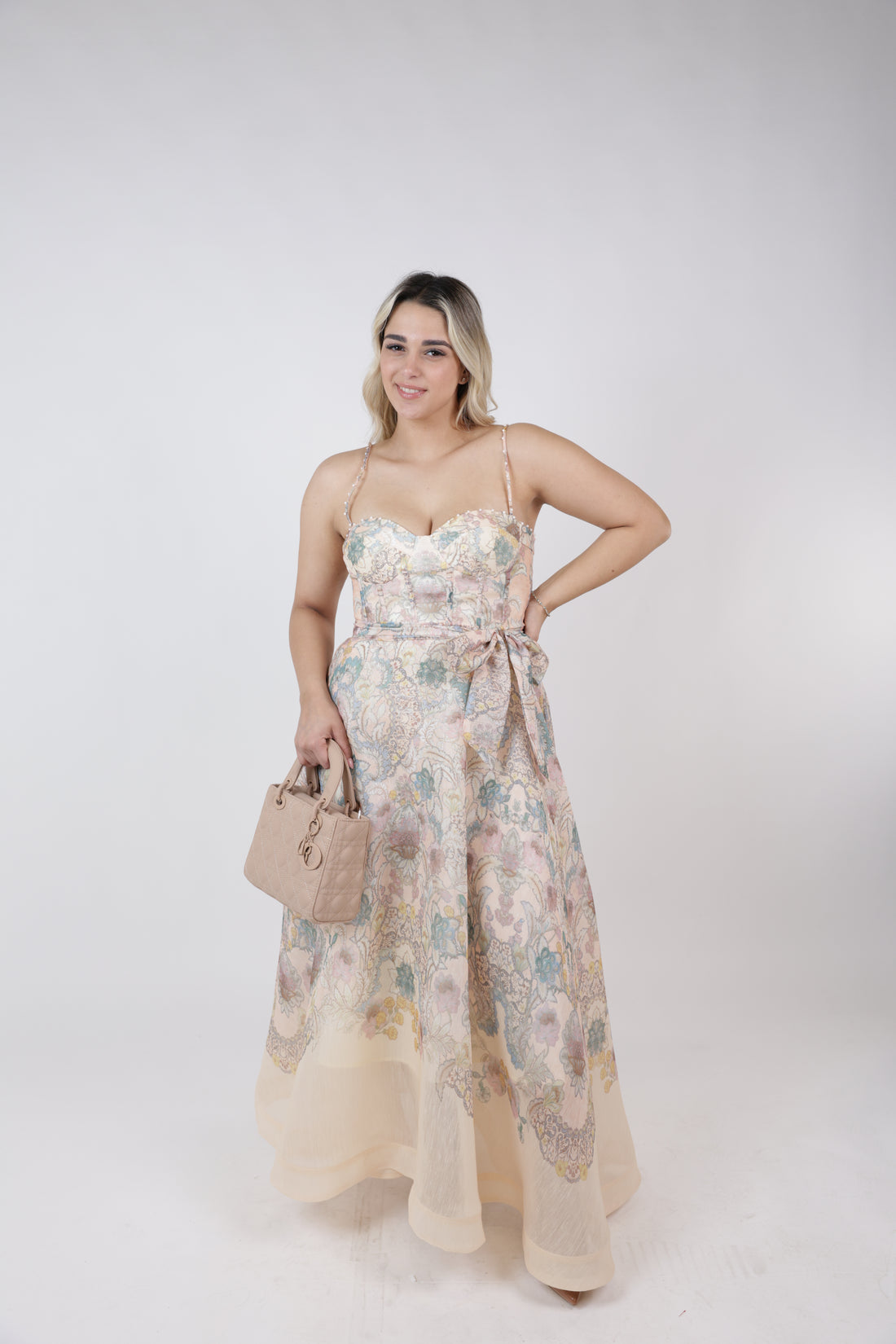 Kesi Stamped Maxi Dress