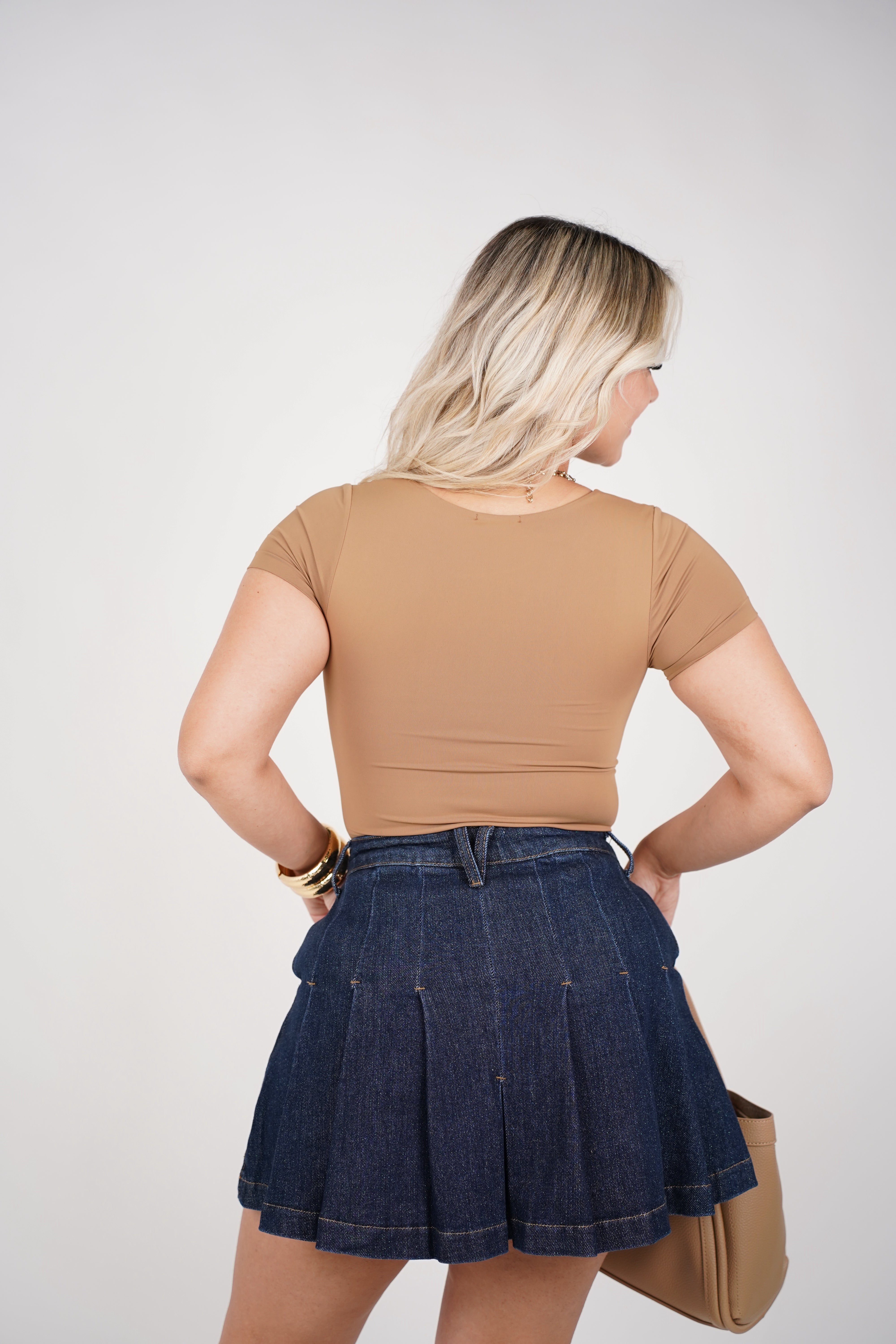 Ayla Mini Pleaded Skirt