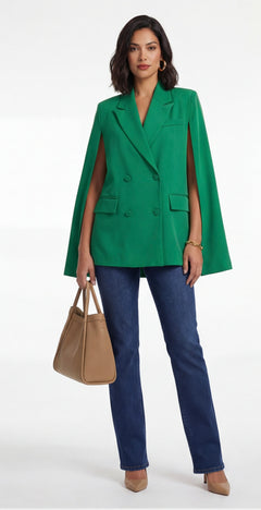 Amino Cape Blazer
